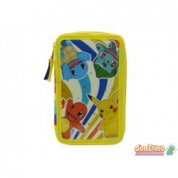 Plumier Triple Pokemon 39 Pzas