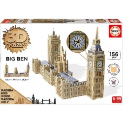 3D Monument Parlamento y Big Ben