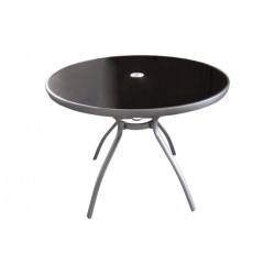 Mesa redonda aluminio