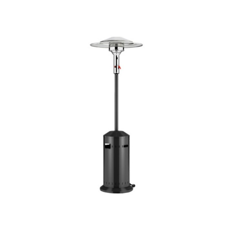 ESTUFA GAS EXTERIOR PATIO HEATER NEGRA NIKLAS